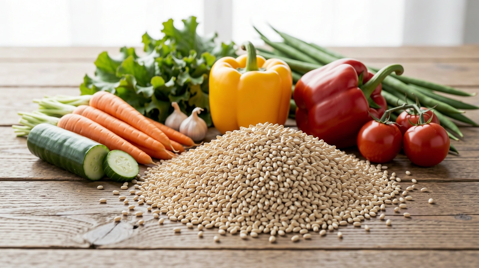 Frische natürliche Lebensmittel